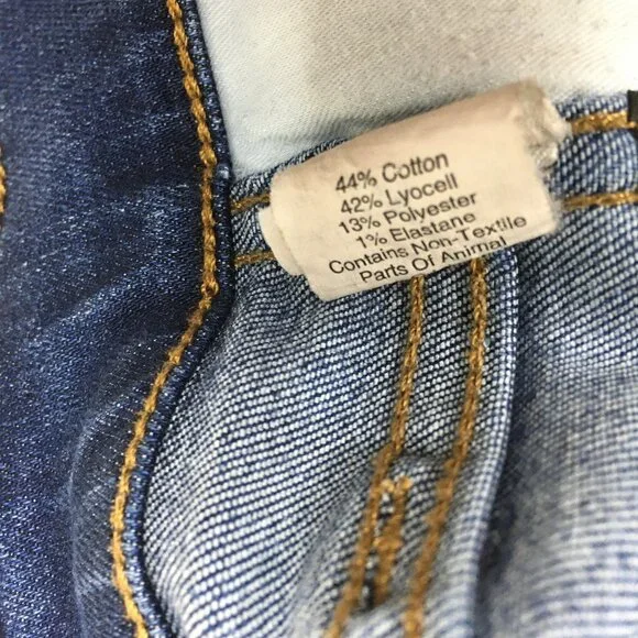 MADEWELL Med Wash 10" High Rise 5 Pocket Logo Hardware Skinny Jeans - Picture 4 of 12